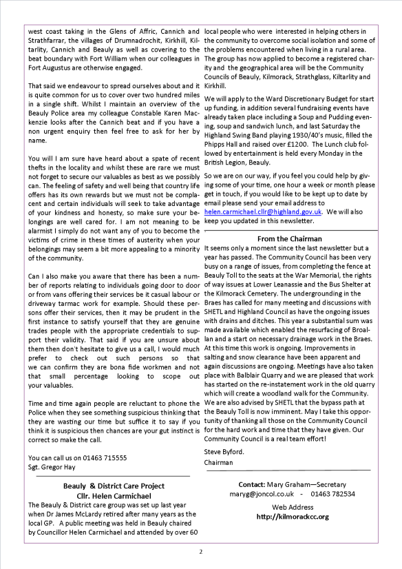 KCC Newslette2r